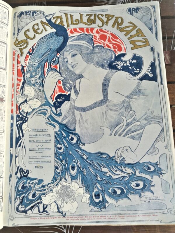 La “Scena Illustrata” Anno 1900 (24 numeri) + Numero 1 del 1901 - immagine 2