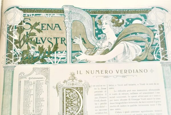 La “Scena Illustrata” Anno 1900 (24 numeri) + Numero 1 del 1901 - immagine 6