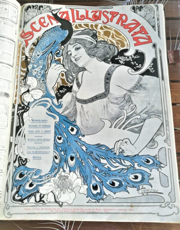 La “Scena Illustrata” Anno 1900 (24 numeri) + Numero 1 del 1901 - immagine 7