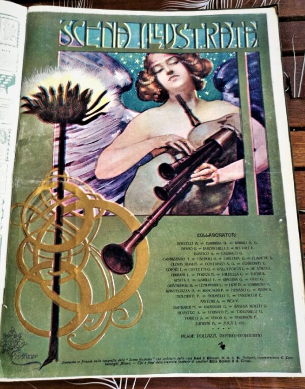 La “Scena Illustrata” Anno 1900 (24 numeri) + Numero 1 del 1901 - immagine 8