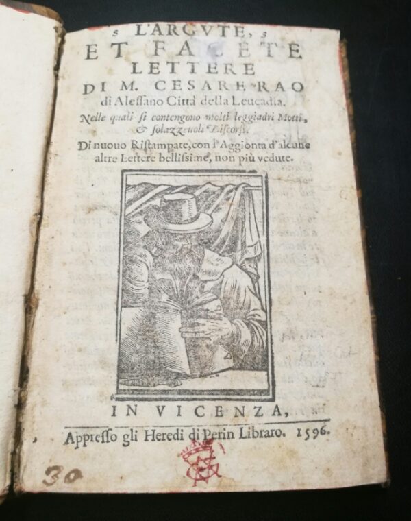 L'argute et facete lettere di M. Cesare Rao d'Alessano Città della Leucadia.