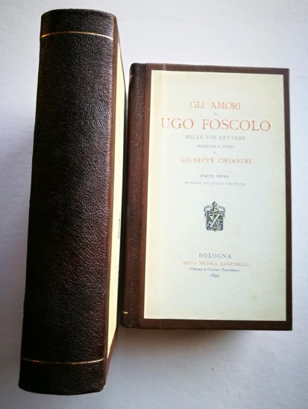 Giuseppe Chiarini  Gli amori di Ugo Foscolo nelle sue lettere - immagine 3