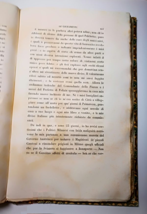 Ugo Foscolo - Scritti politici inediti, raccolti a documentarne la vita e i tempi (da Giuseppe Mazzini) - 1852 - immagine 2
