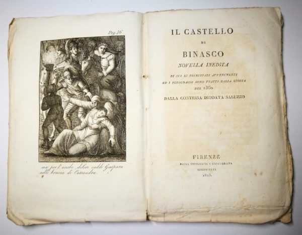 Contessa Diodata Saluzzo Roero. Il Castello di Binasco Novella inedita - immagine 5