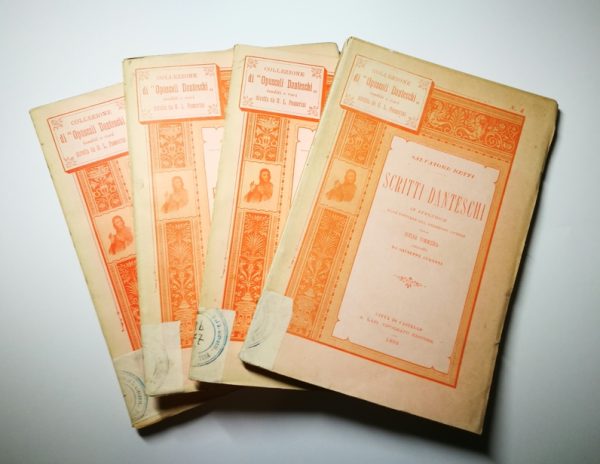 Postille alla Divina Commedia e Scritti Danteschi - 4 Volumi - 1893