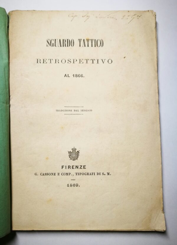 Sguardo retrospettivo al 1866. Traduzione dal tedesco - immagine 2