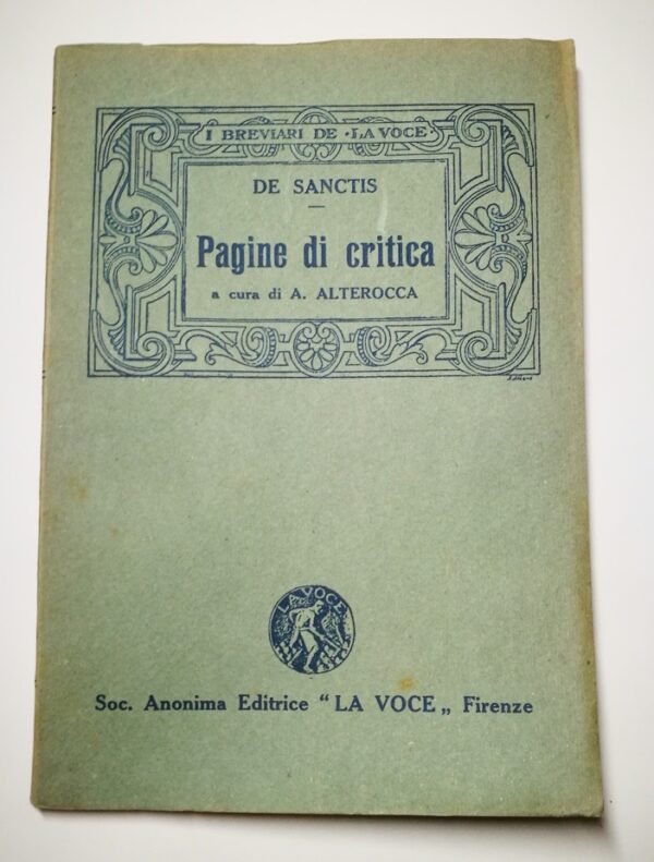 Francesco De Sanctis - Pagine di estetica e di storia