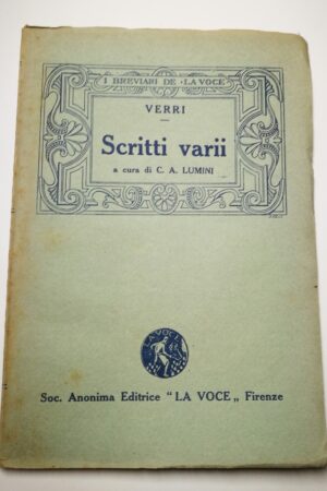 Pietro Verri - Scritti vari