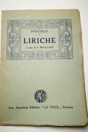 Ugo Foscolo - Liriche scelte e annotate