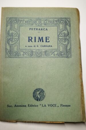 Francesco Petrarca - Dalle Rime sparse