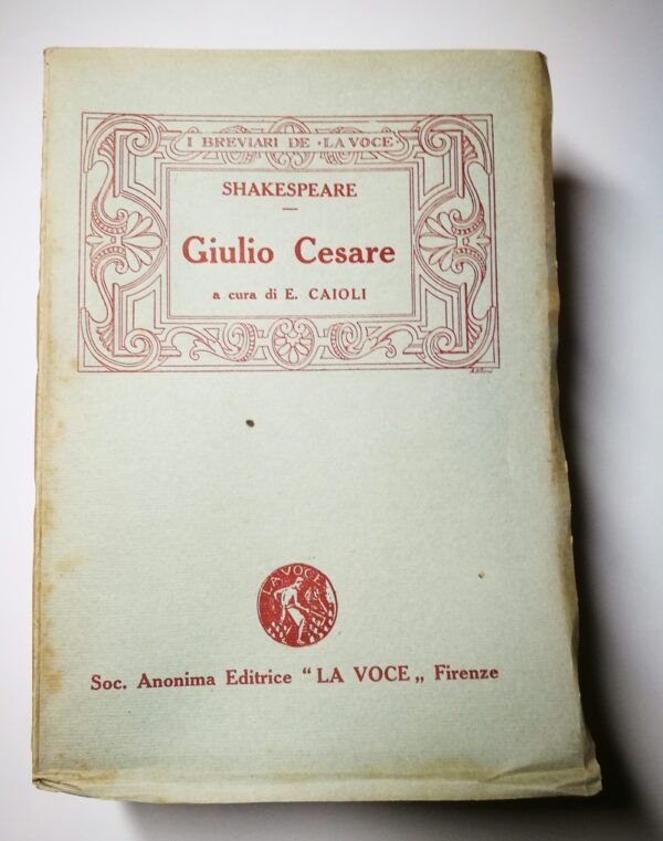 W. Shakespeare - Giulio Cesare Tragedia