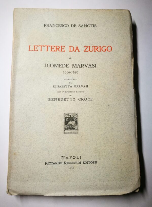 Lettere da Zurigo a Diomede Marvasi