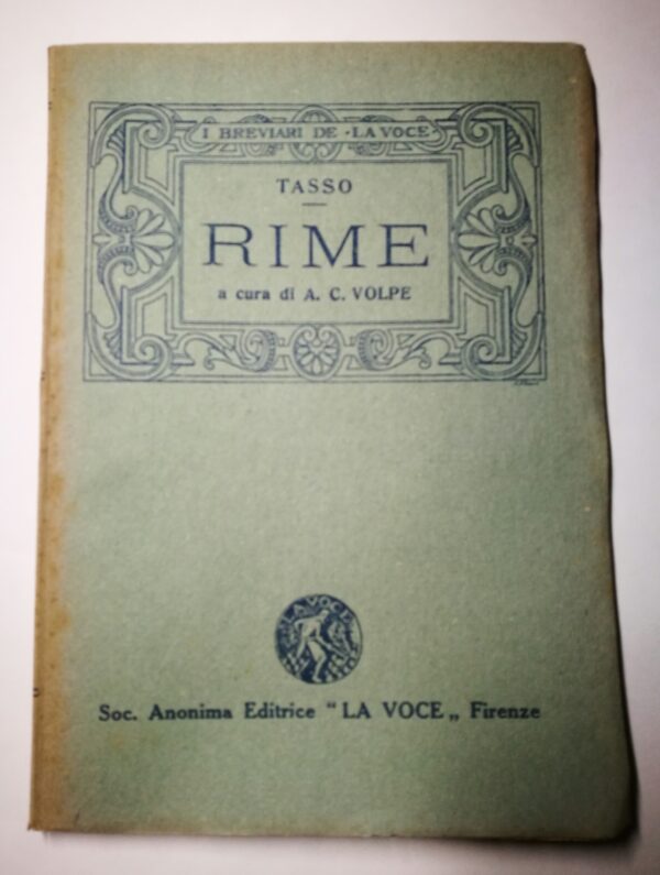 Torquato Tasso - Rime scelte