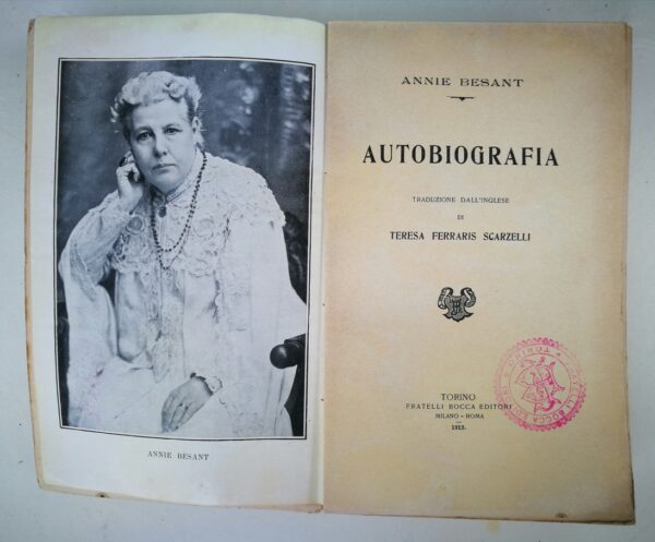 Annie Besant  Autobiografia