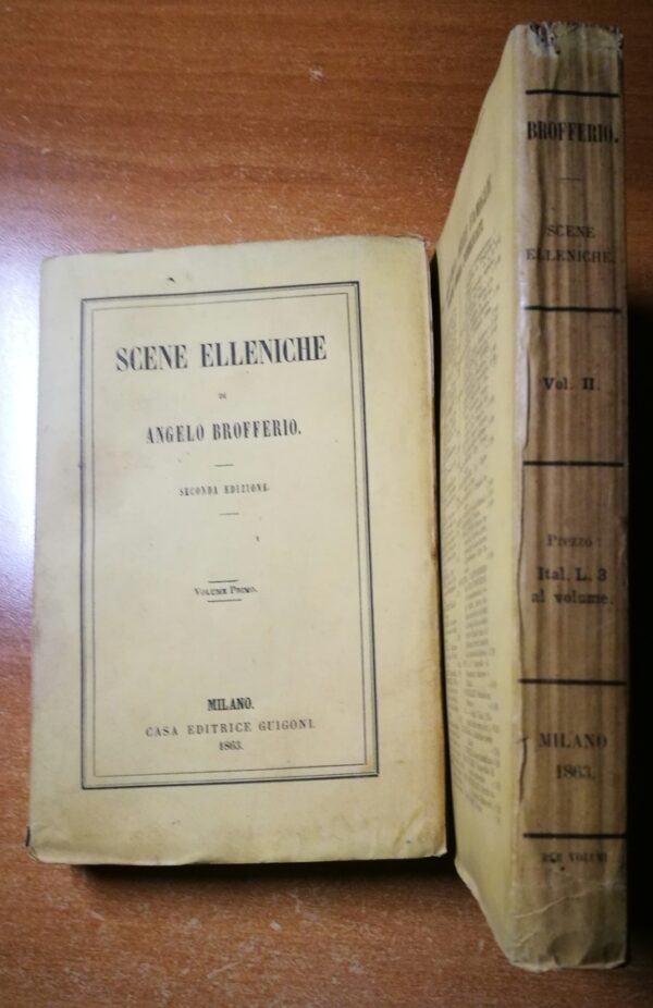 Angelo Brofferio - Scene elleniche
