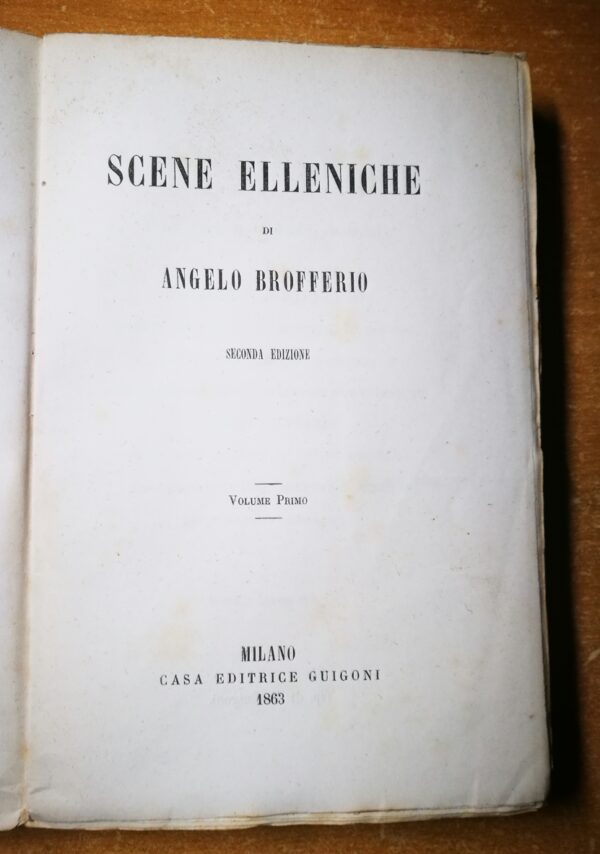Angelo Brofferio - Scene elleniche - immagine 2