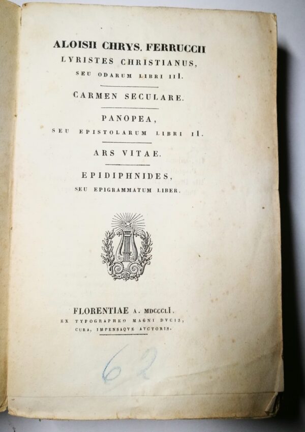 Ferrucci Luigi Crisostomo - Lyristes... Panopea - immagine 3