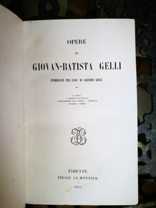 Opere di Giovan-Batista Gelli - immagine 2