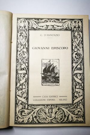 Gabriele D’Annunzio - Giovanni Episcopo
