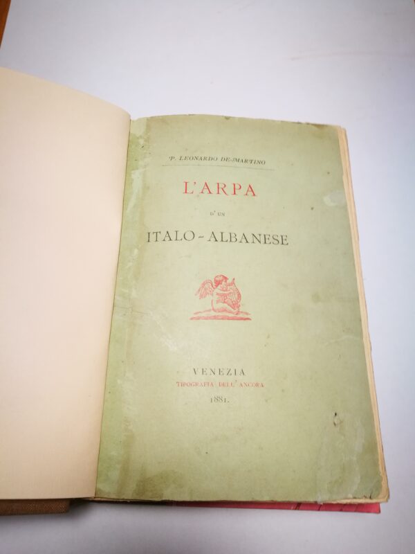 L’Arpa d’un Italo- Albanese