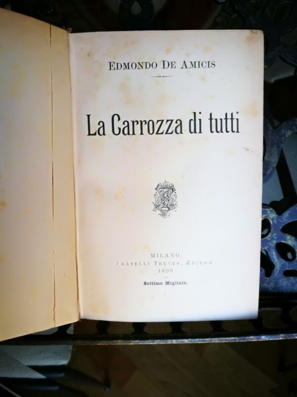 Edmondo De Amicis - La Carrozza di tutti - immagine 3