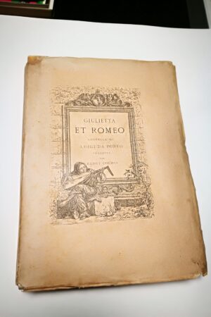 Giulietta et Romeo. Nouvelle de Luigi Da Porto Traduction preface et notes par Henry Cochin