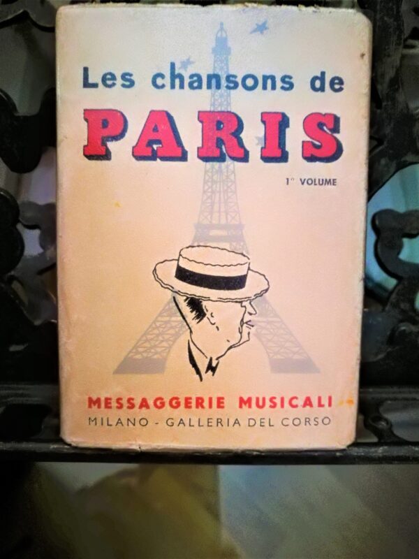 Les chansons de Paris 1° Volume - Messaggerie Musicali, Dicembre 1952