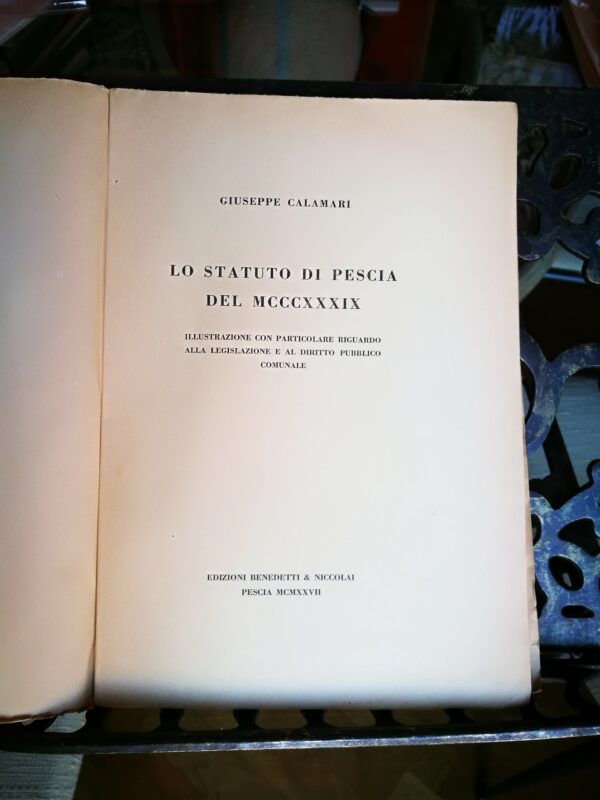 Lo Statuto di Pescia del MCCCXXXIX - immagine 3