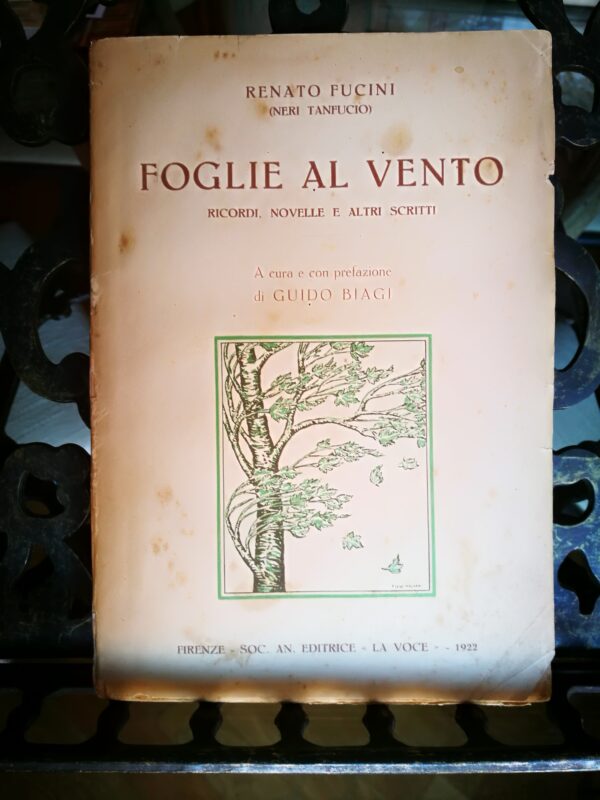 Renato Fucini (Neri Tanfucio) - Foglie al vento.