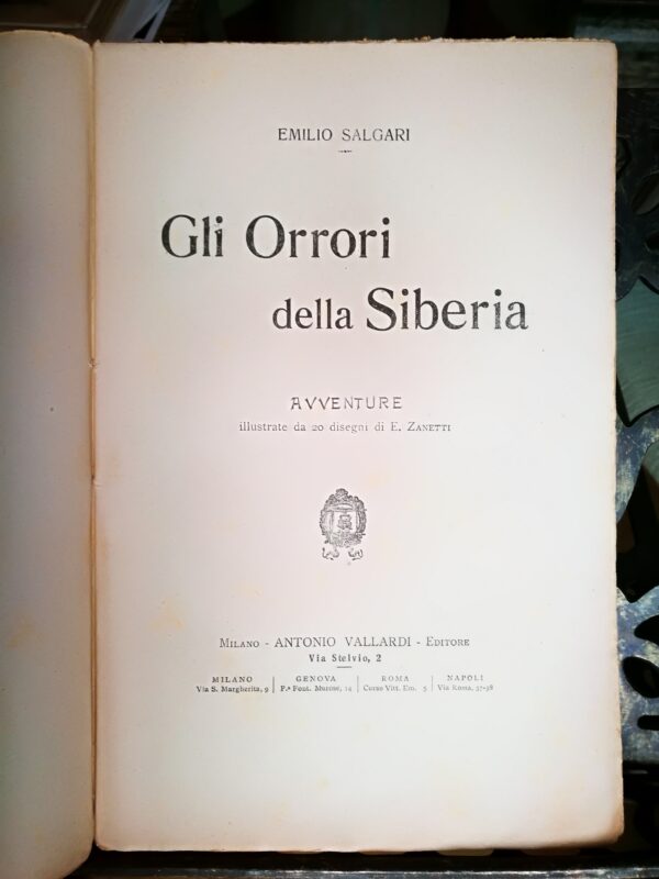 Emilio Salgari - Gli orrori della Siberia - immagine 4