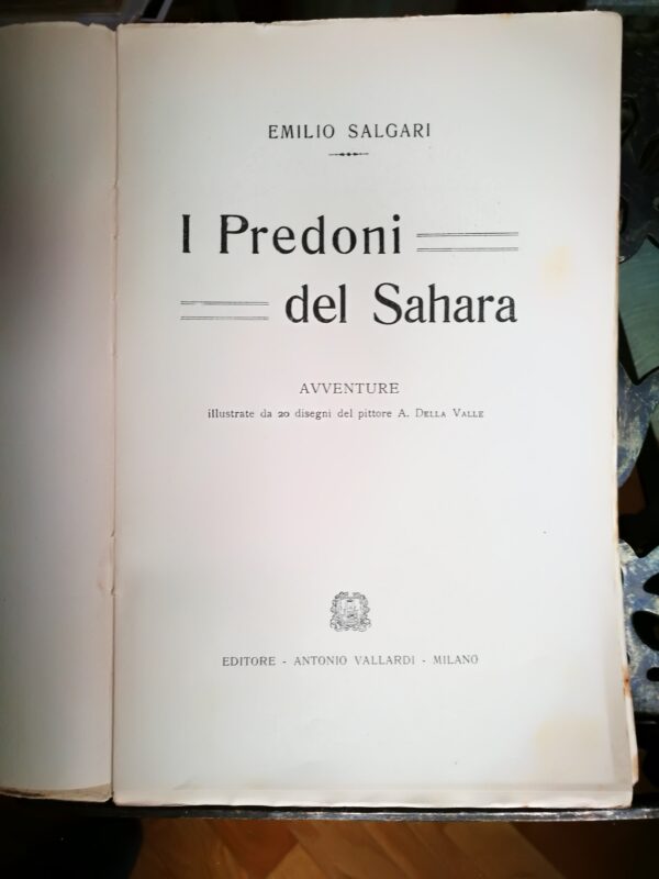 Emilio Salgari - I Predoni del Sahara - immagine 4