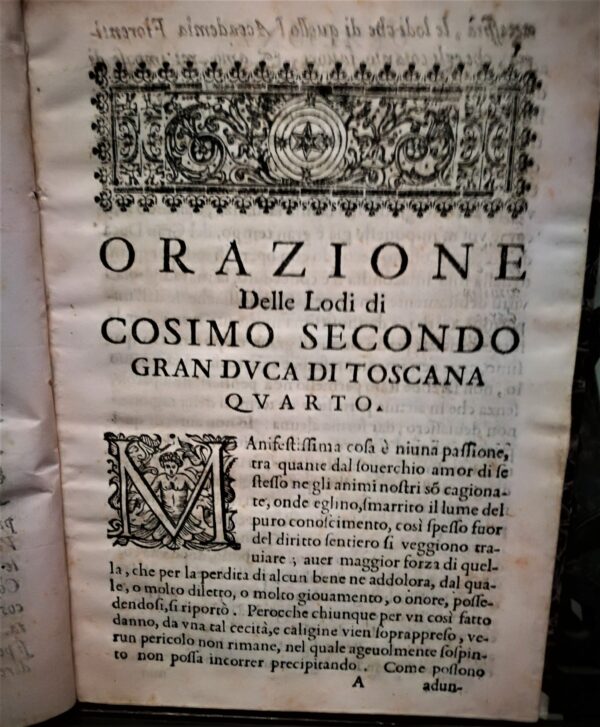 Delle lodi del granduca di Toscana Cosimo II. Orazione di Michelagnol Buonarroti - immagine 2