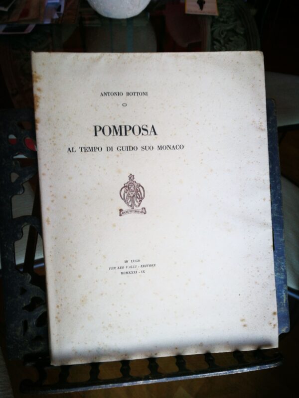 Antonio Bottoni - POMPOSA al tempo di Guido suo Monaco