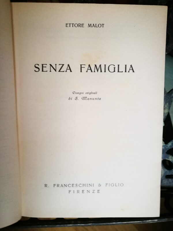 Ettore Malot  Senza famiglia. Disegni originali di Sergio Manunta - immagine 3