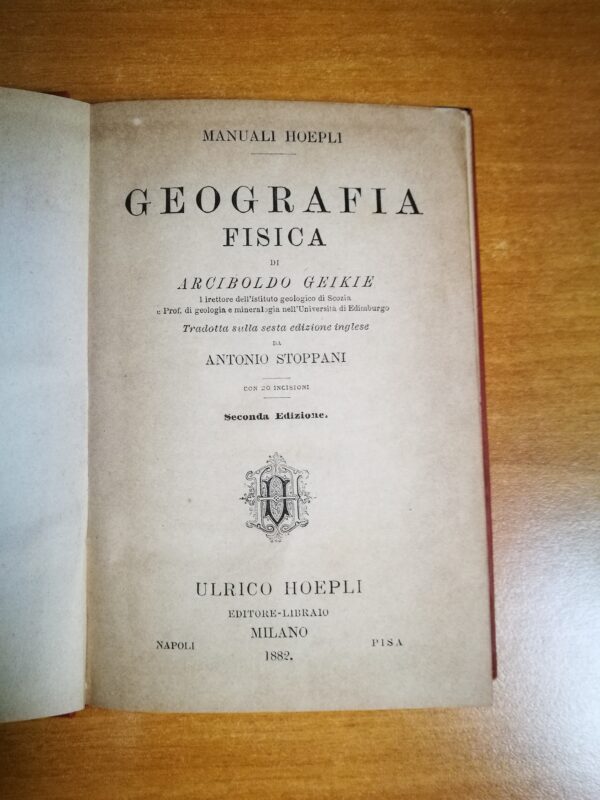 Geografia Fisica - Manuali Hoepli - immagine 3
