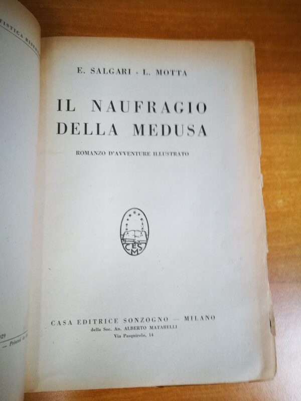 Emilio Salgari – Luigi Motta - Il Naufragio della Medusa - immagine 3