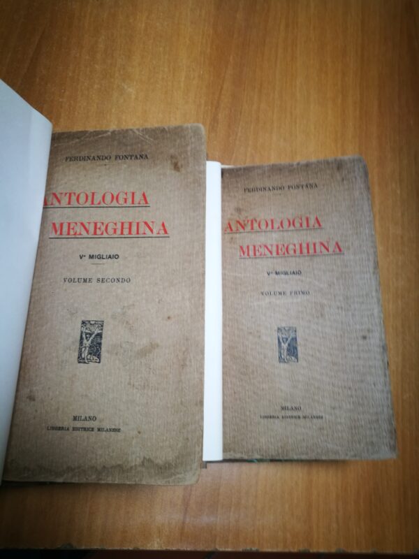 Antologia Meneghina Dialetto milanese