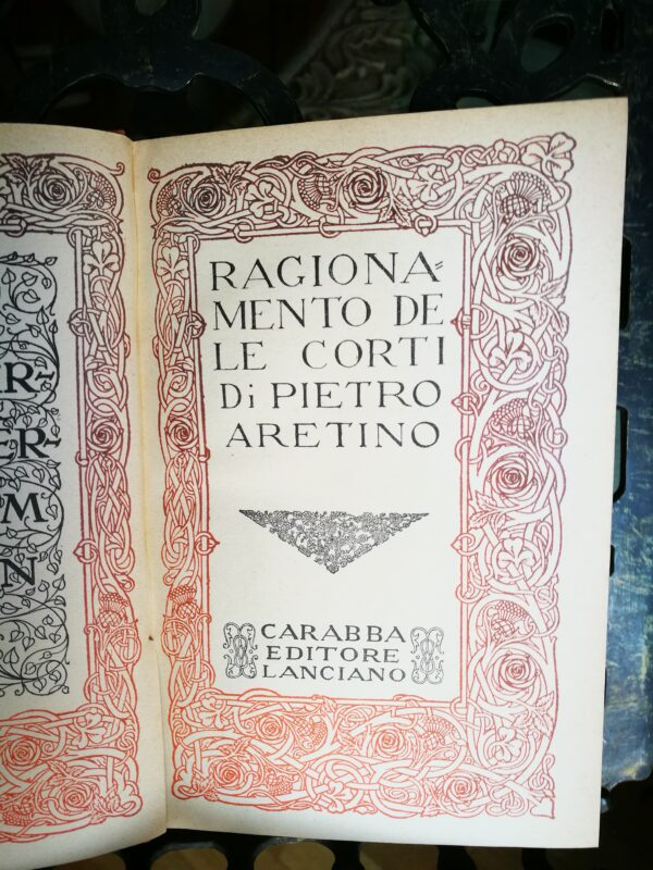 Pietro Aretino - Ragionamento delle Corti - immagine 3