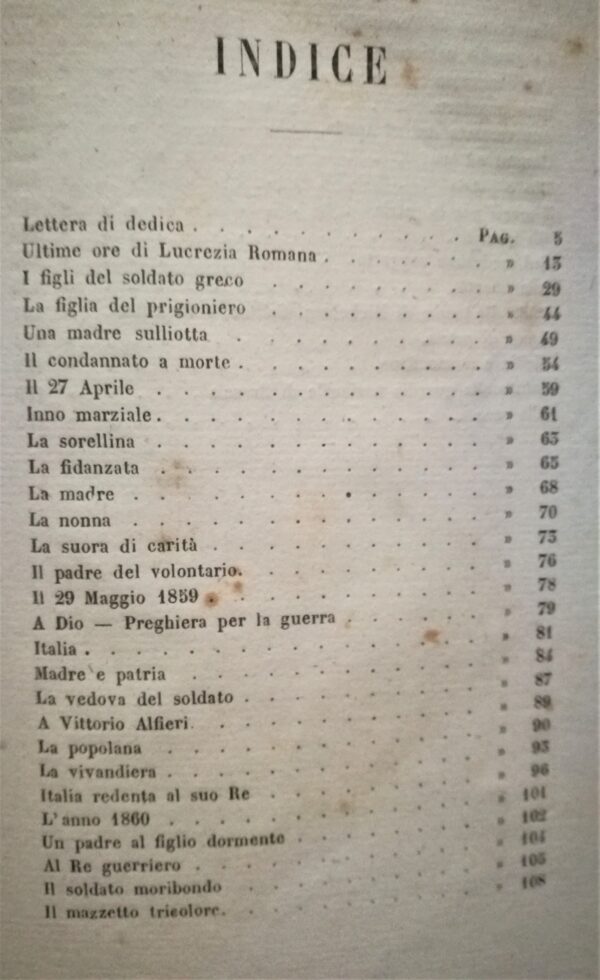 Giuseppe Pieri - Componimenti poetici nazionali - immagine 2