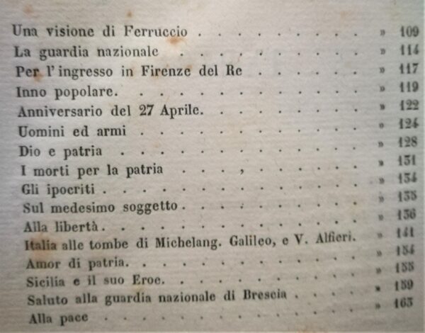 Giuseppe Pieri - Componimenti poetici nazionali - immagine 3