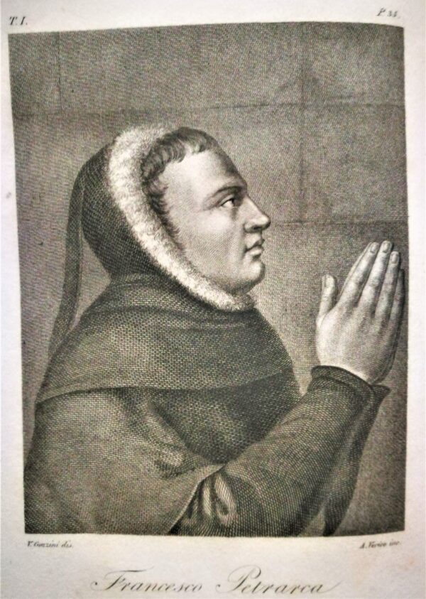 Francesco Petrarca - Le rime  con Tavole in rame ed illustrazioni - immagine 4