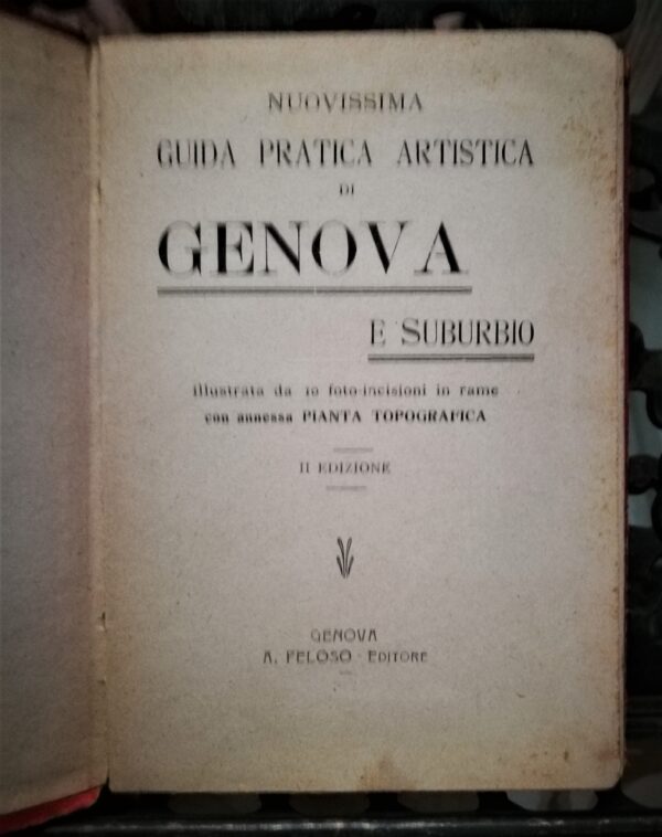 Nuovissima Guida Pratica Artistica di Genova e Suburbio - anni 20 - immagine 2