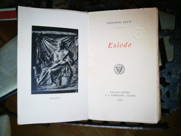 Giovanni Setti - Esiodo