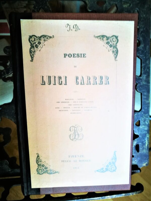 Luigi Carrer - Poesie - immagine 3