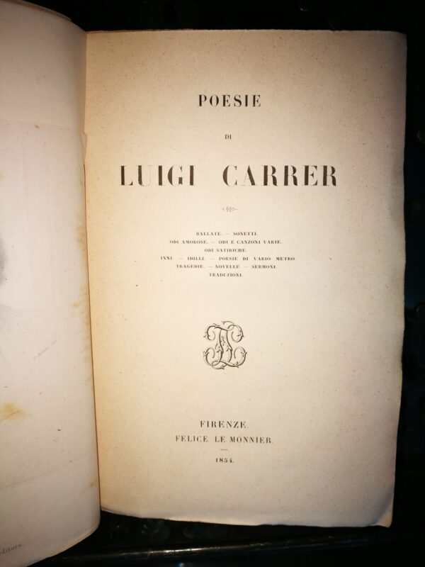 Luigi Carrer - Poesie - immagine 4