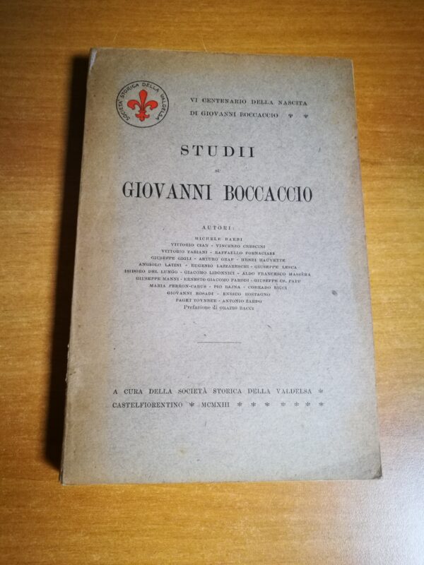 Studi su Giovanni Boccaccio