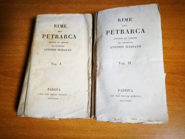 Francesco Petrarca - Rime secondo la lezione di Antonio Marsand - immagine 2