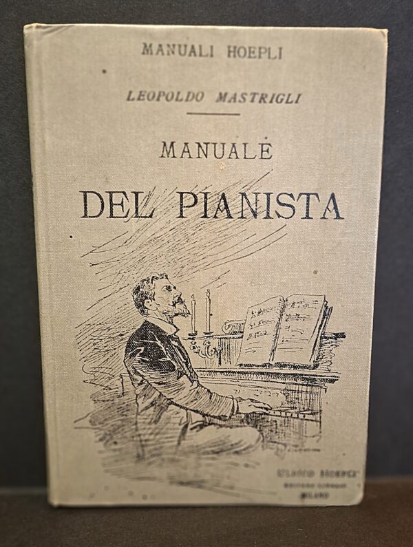 Manuale del pianista coi precetti di  Angeleri, bach, Beethoven, Berlioz, Chopin, Mozart, Scarlatti, e altri.