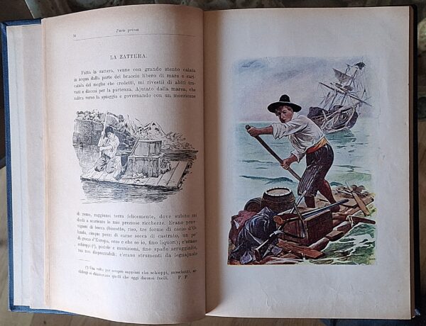  Daniel Defoe - Le avventure di Robinson Crusoe (Ulrico Hoepli, 1924) - immagine 4