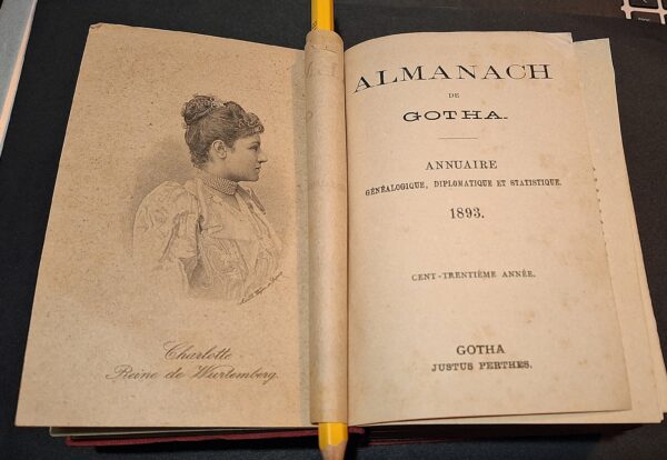 ALMANACH DE GOTHA. Annuaire généalogique, diplomatique et statistique - immagine 2